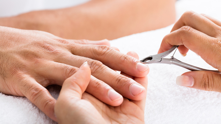 men manicure service